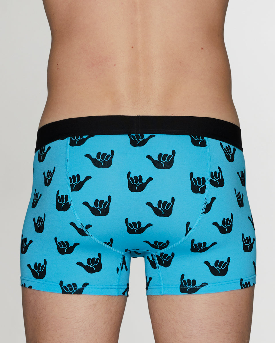 Happy Socks Hang Loose Trunk Happy Socks Hang Loose Trunk Blue-hang-loose
