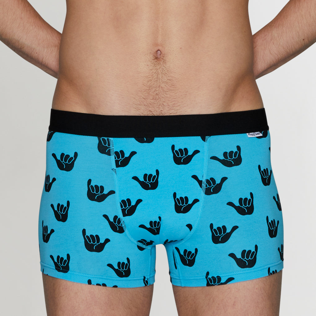 Happy Socks Hang Loose Trunk Happy Socks Hang Loose Trunk Blue-hang-loose