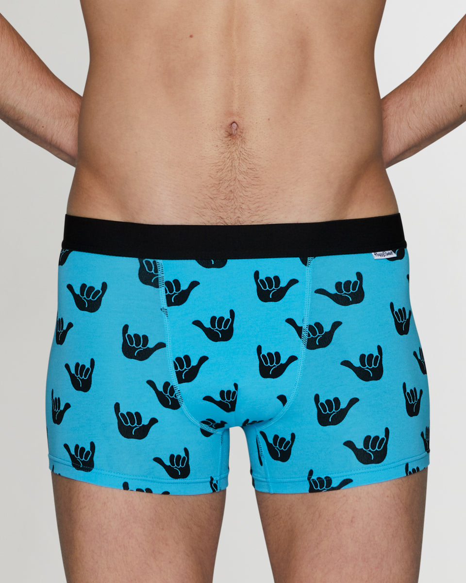 Happy Socks Hang Loose Trunk Happy Socks Hang Loose Trunk Blue-hang-loose