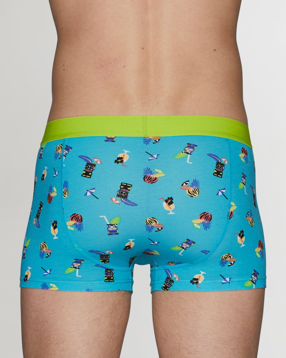 Happy Socks Tiki Soda Trunk Happy Socks Tiki Soda Trunk Blue-tiki-soda
