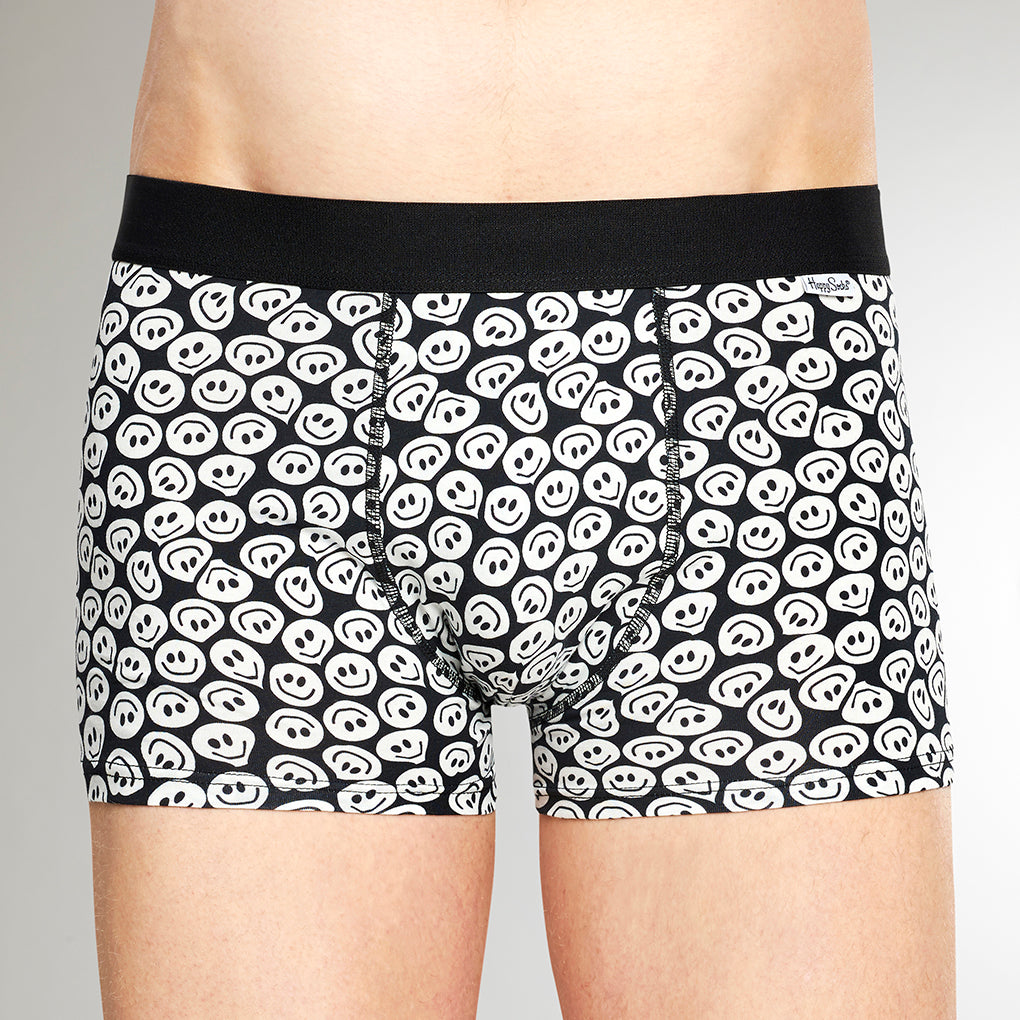 Happy Socks Twisted Smile Trunk Black-twisted-smile