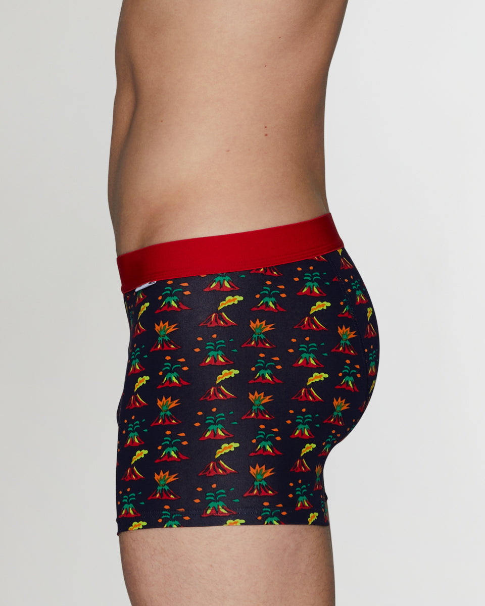 Happy Socks Volcano Trunk Happy Socks Volcano Trunk Black-volcano
