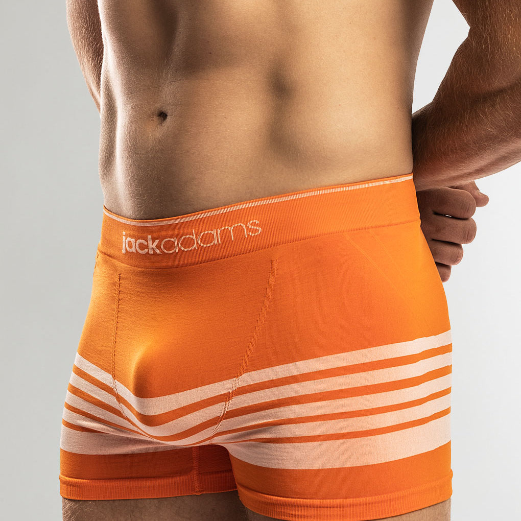 Jack Adams Body Flex Seamless Trunk Orange-white