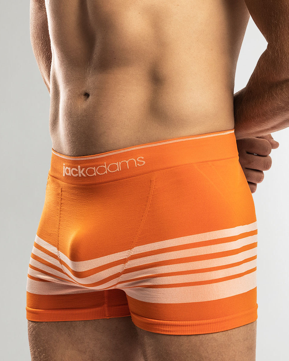 Jack Adams Body Flex Seamless Trunk Orange-white
