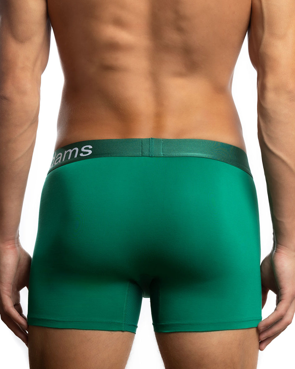 Jack Adams Bamboo Boxer Brief Shady-green