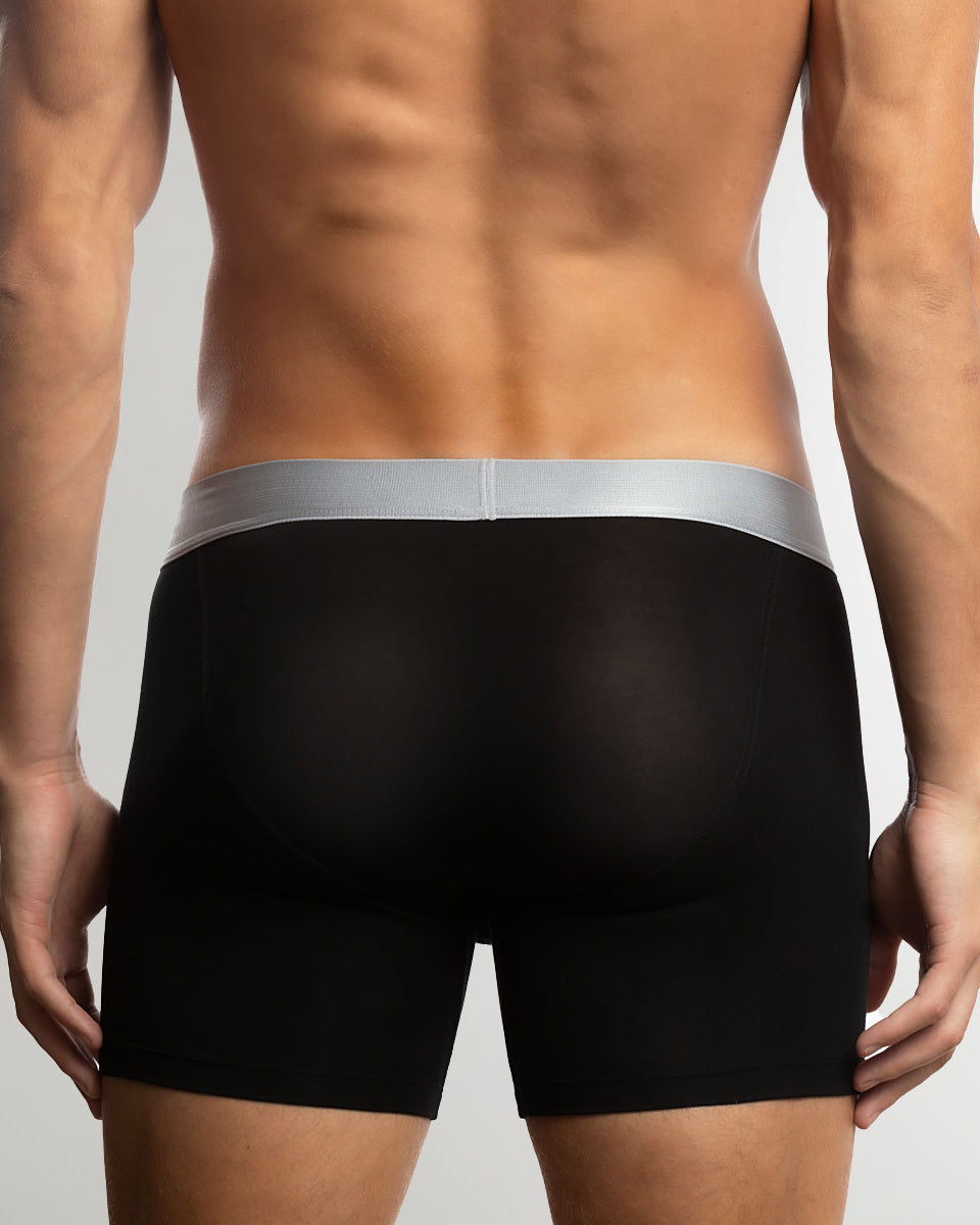Jack Adams Zen Modal Boxer Brief Black