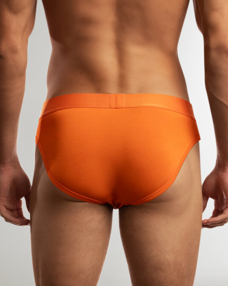 Jack Adams Bamboo Brief Orange