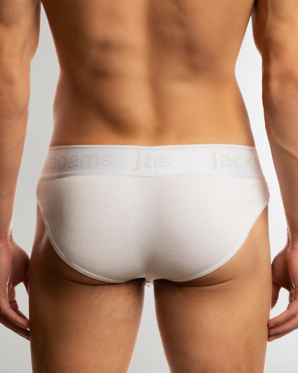 Jack Adams Comfort Brief White