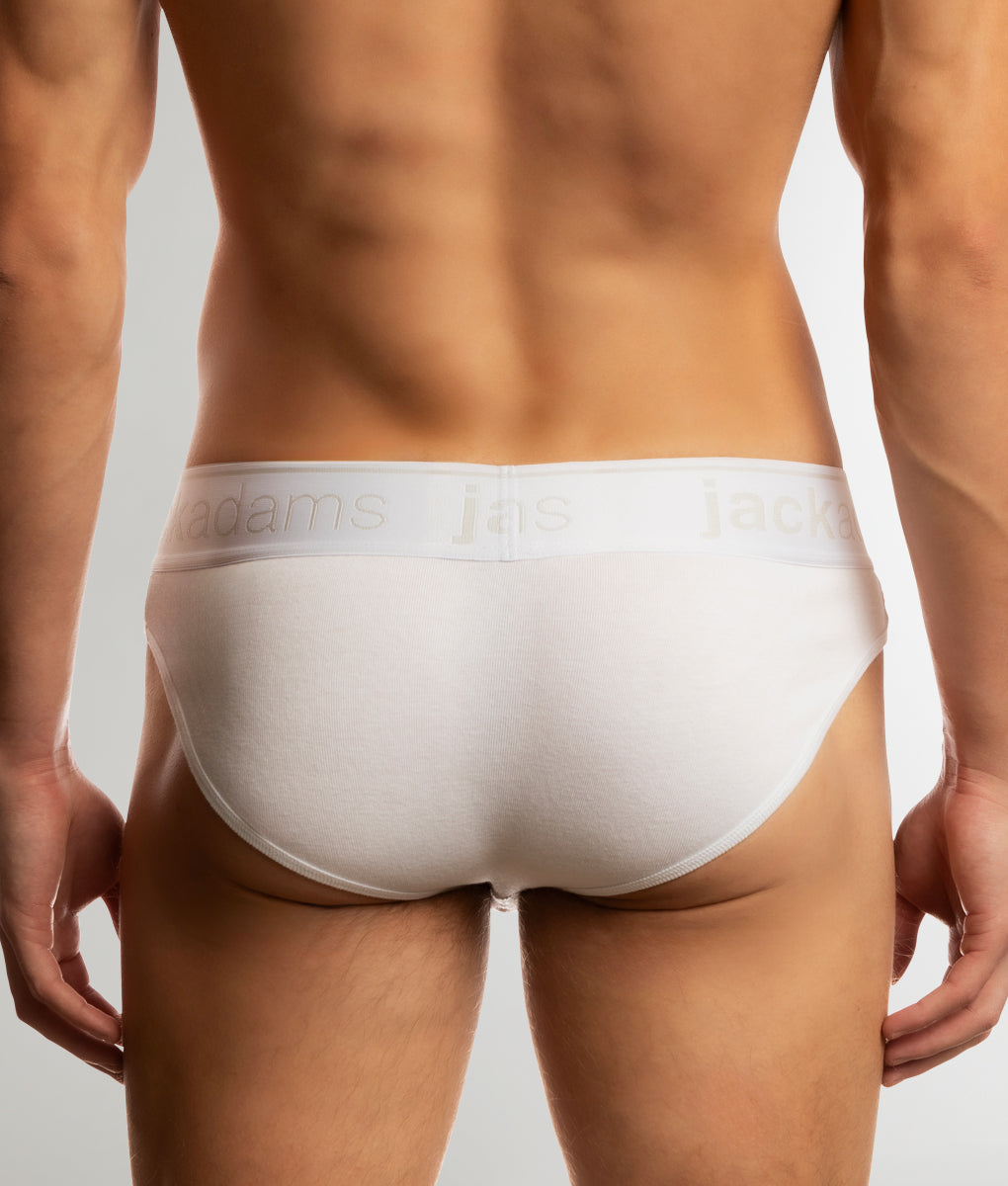 Jack Adams Comfort Brief White