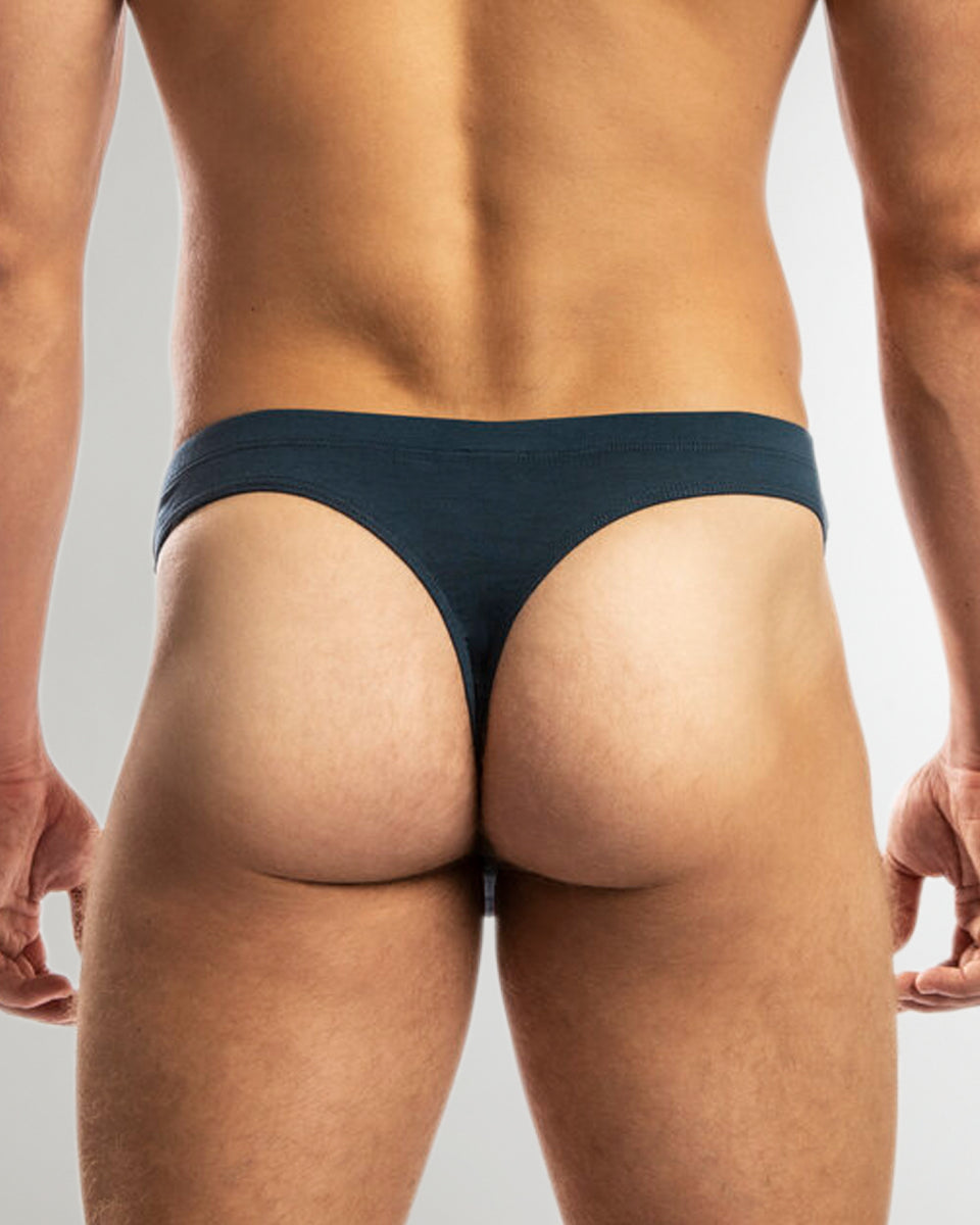 Jack Adams Modal Bikini Thong French-navy