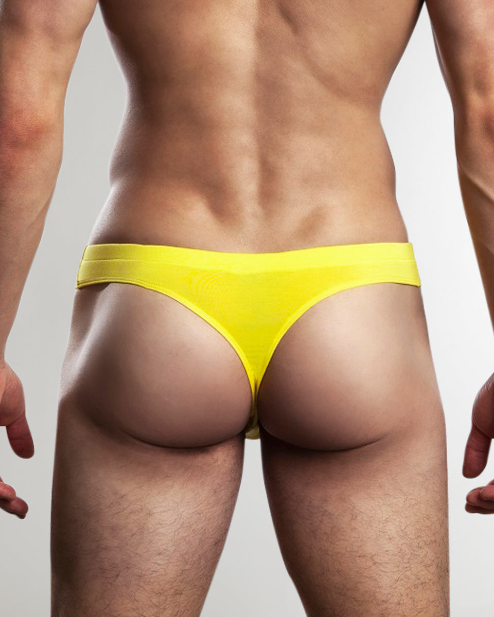 Jack Adams Modal Bikini Thong Yellow