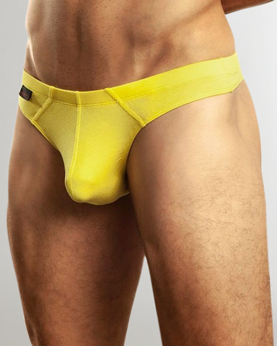 Jack Adams Modal Bikini Thong Yellow