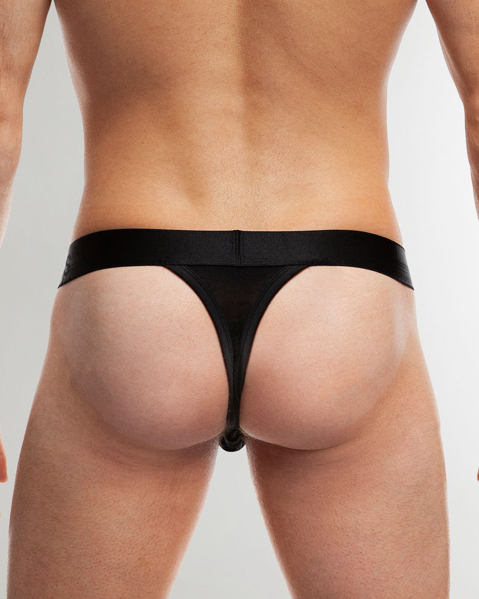 Jack Adams Naked Fit Thong Black