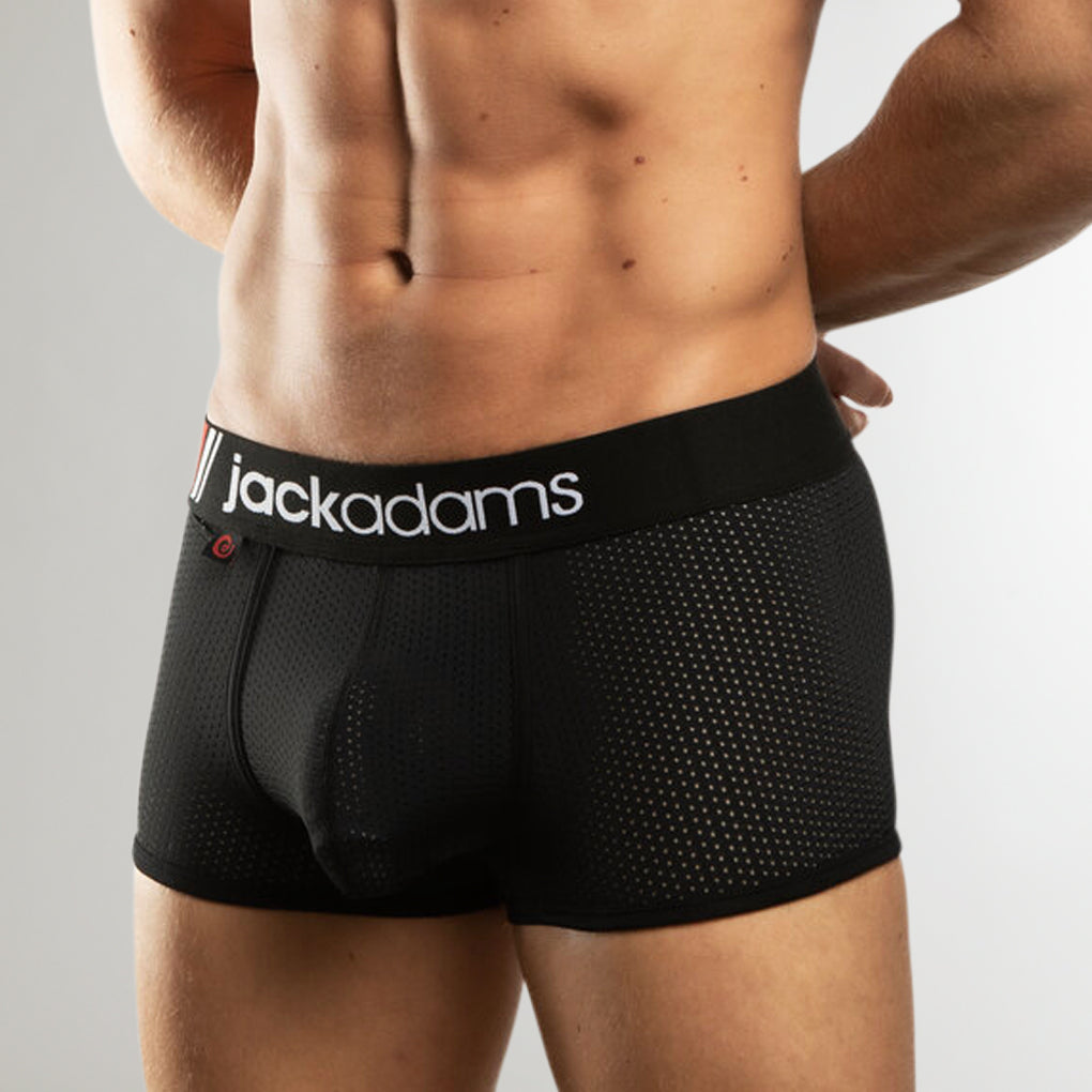 Jack Adams Boost Air Mesh Trunk Black