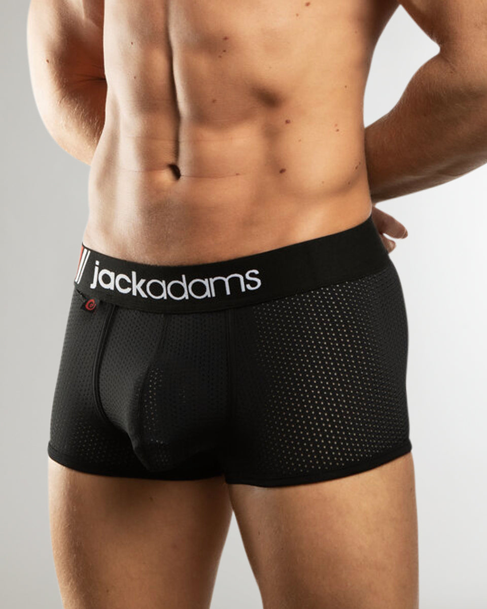 Jack Adams Boost Air Mesh Trunk Black