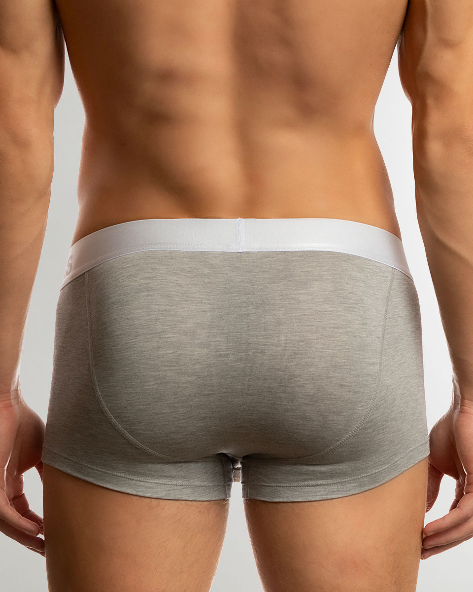 Jack Adams Zen Modal Trunk Heather-grey