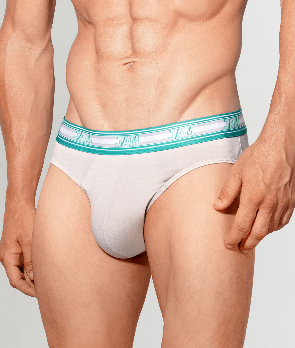 JAM Raquet Brief Gray