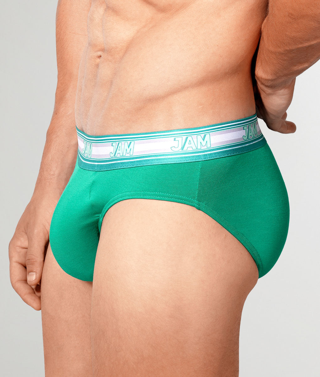 JAM Raquet Brief Green