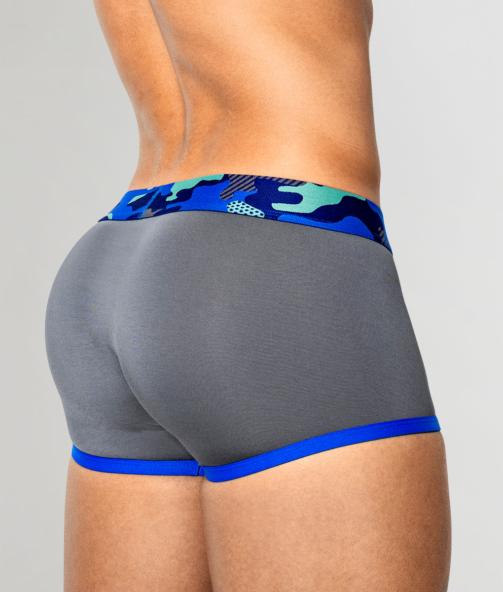 JAM Army Boxer Trunk Gray