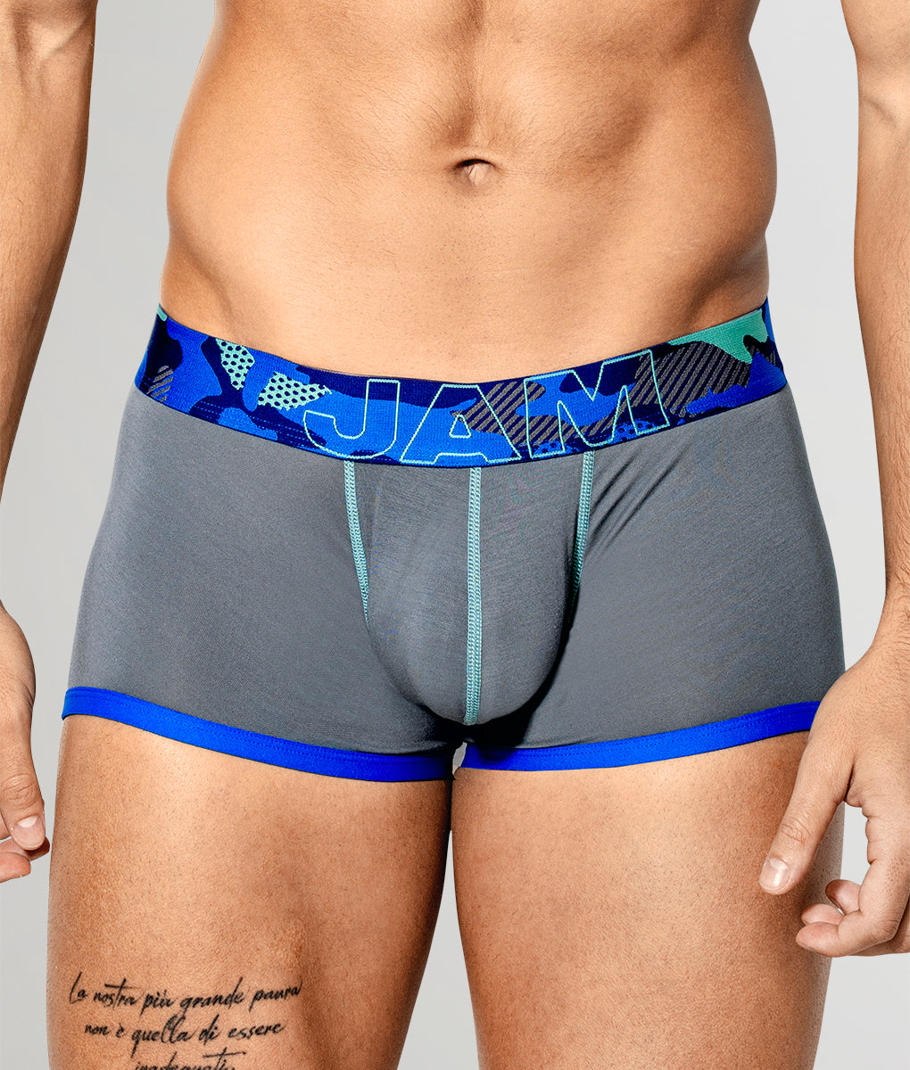 JAM Army Boxer Trunk Gray