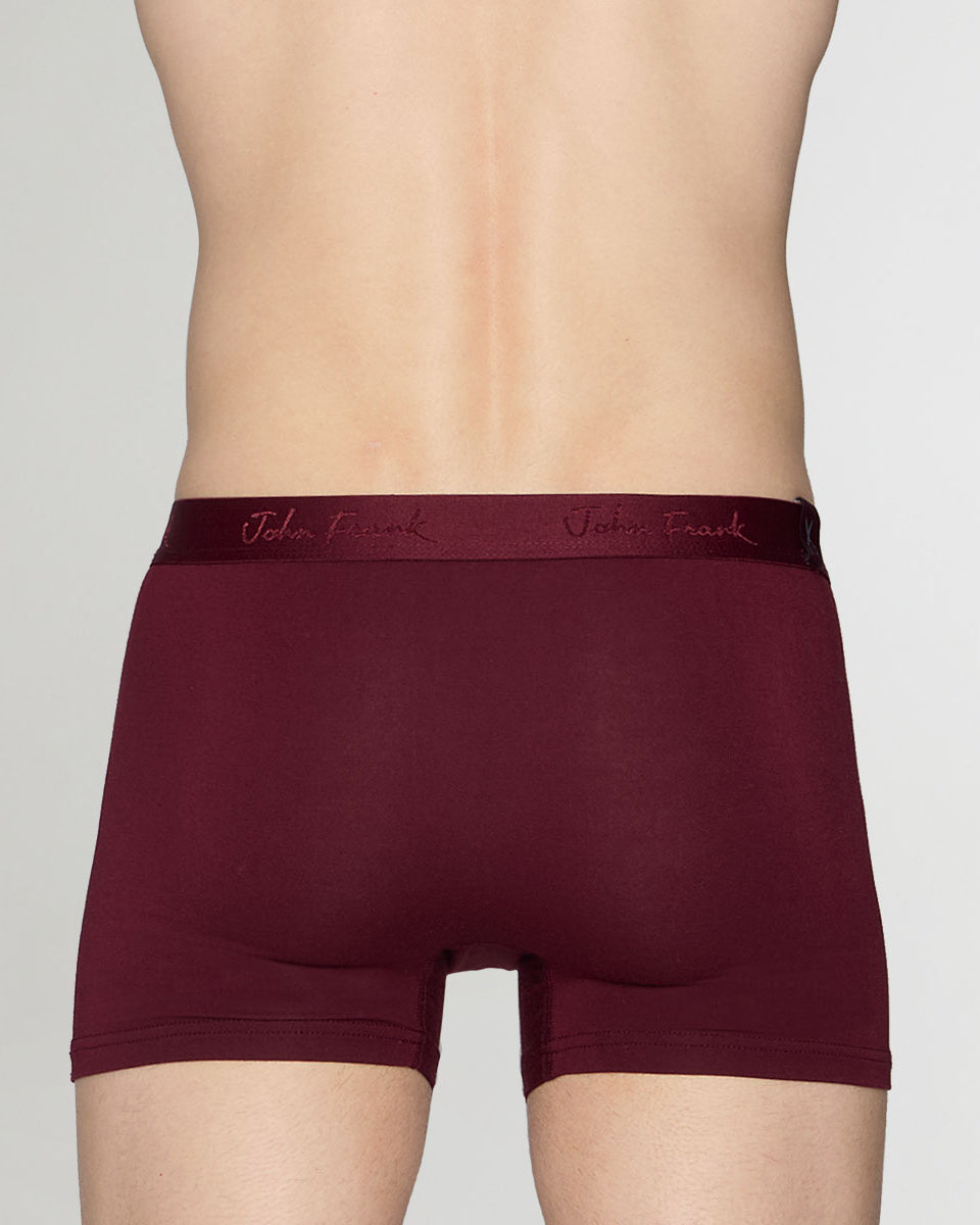 John Frank Urban Couture Modal Trunk Burgundy