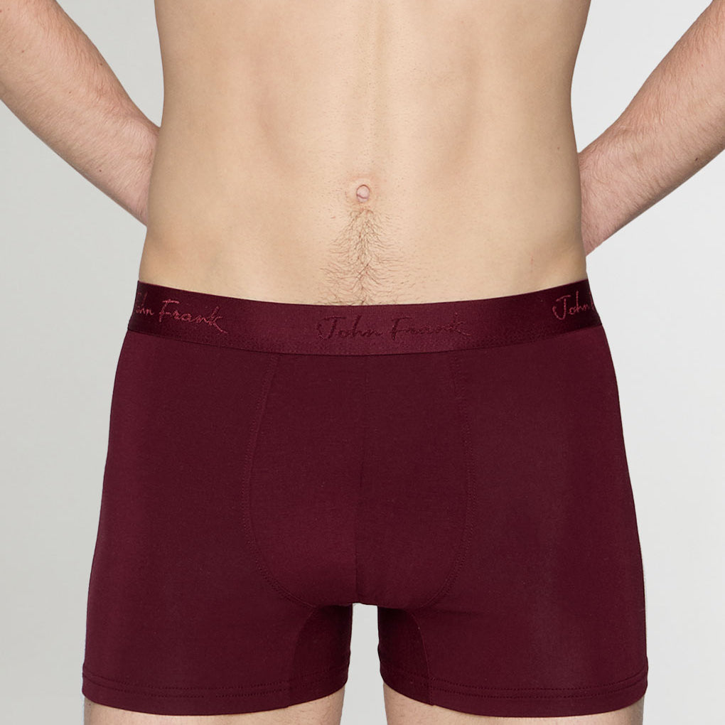 John Frank Urban Couture Modal Trunk Burgundy