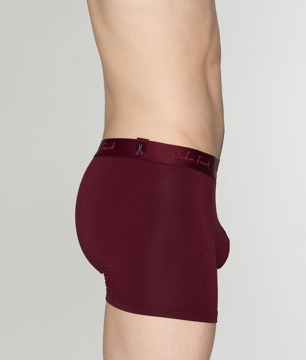 John Frank Urban Couture Modal Trunk Burgundy