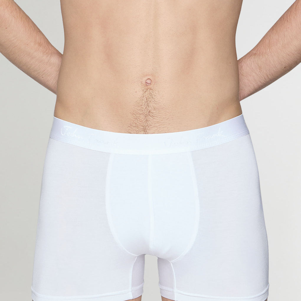 John Frank Urban Couture Modal Trunk White