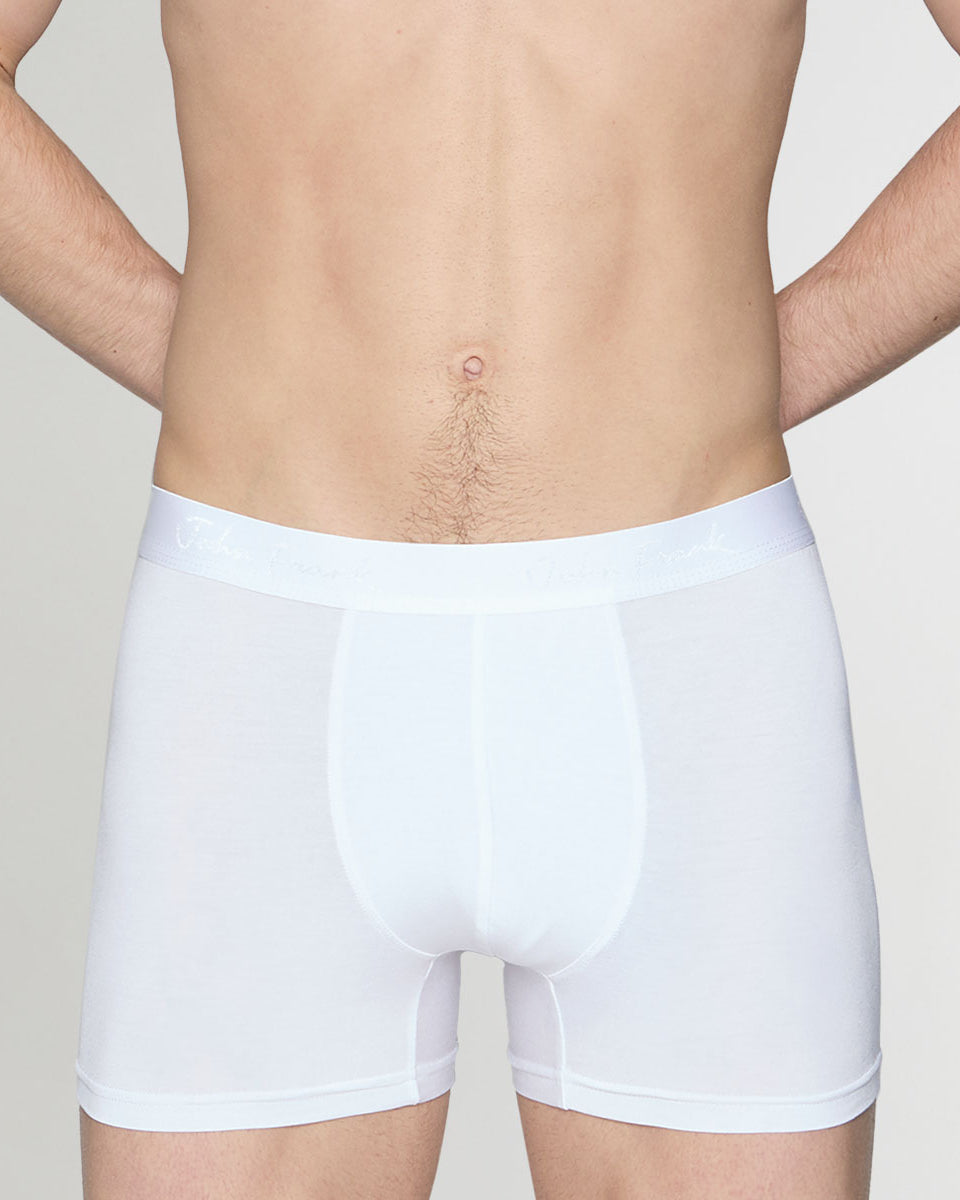 John Frank Urban Couture Modal Trunk White