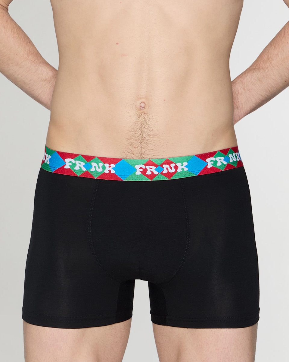 John Frank Modal Hype Trunk Black-red
