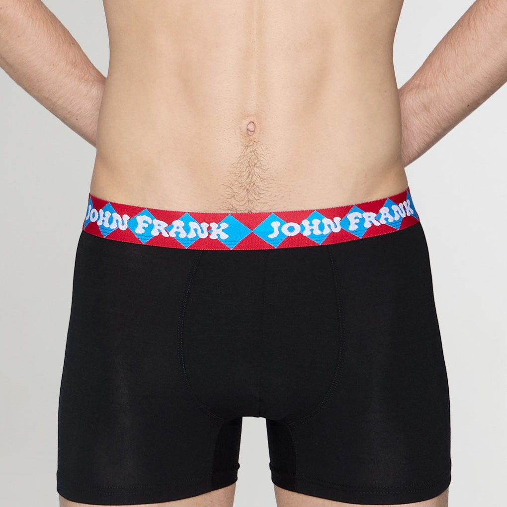 John Frank Modal Hype Trunk Black-blue
