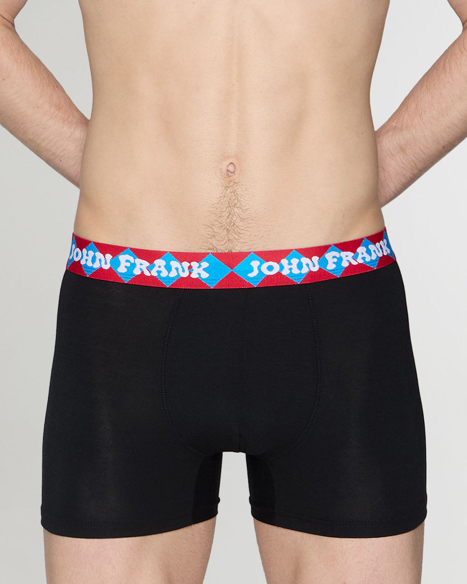 John Frank Modal Hype Trunk Black-blue