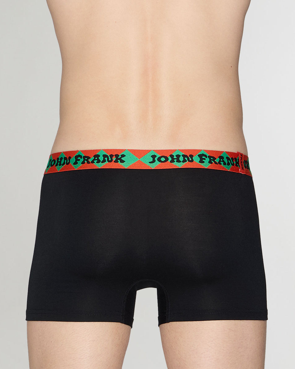 John Frank Modal Hype Trunk Black-green