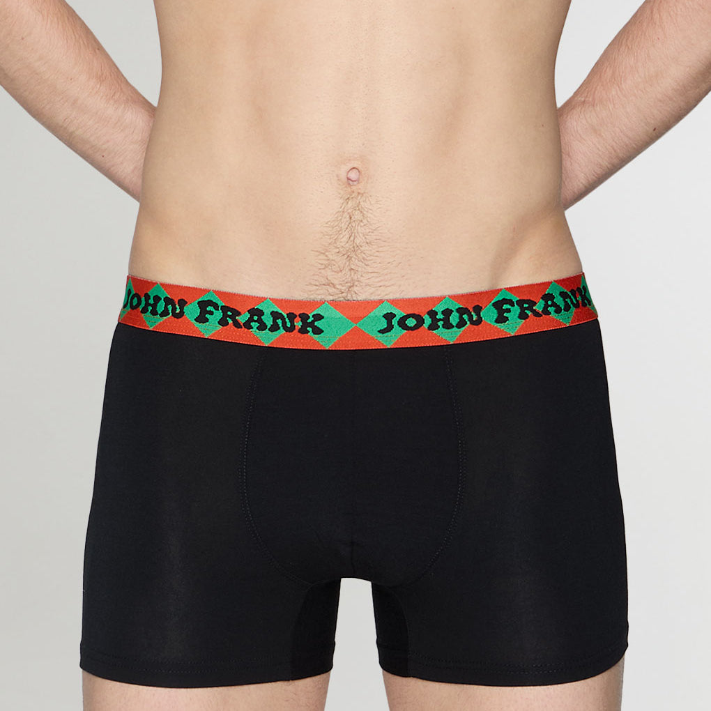 John Frank Modal Hype Trunk Black-green