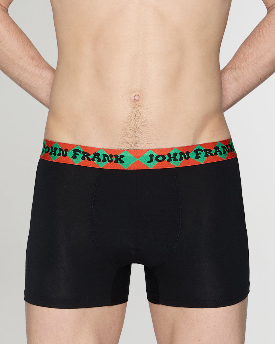John Frank Modal Hype Trunk Black-green