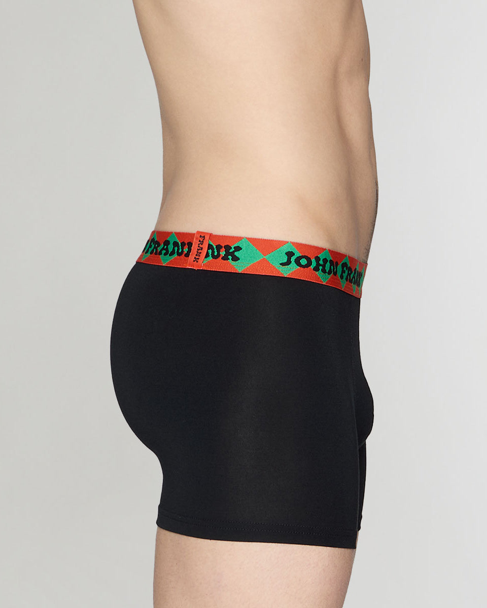 John Frank Modal Hype Trunk Black-green