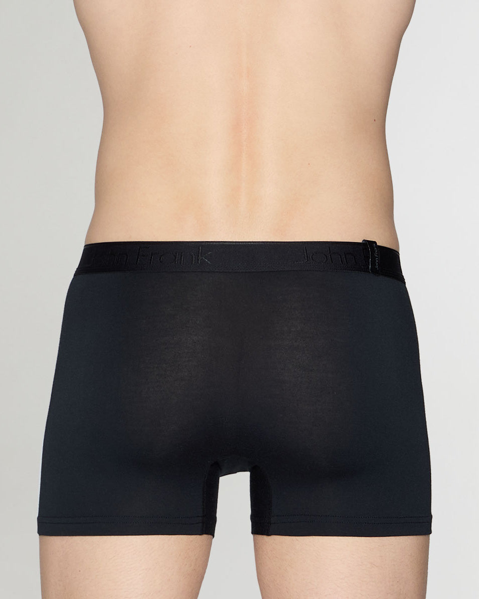 John Frank Natural Modal Trunk Black