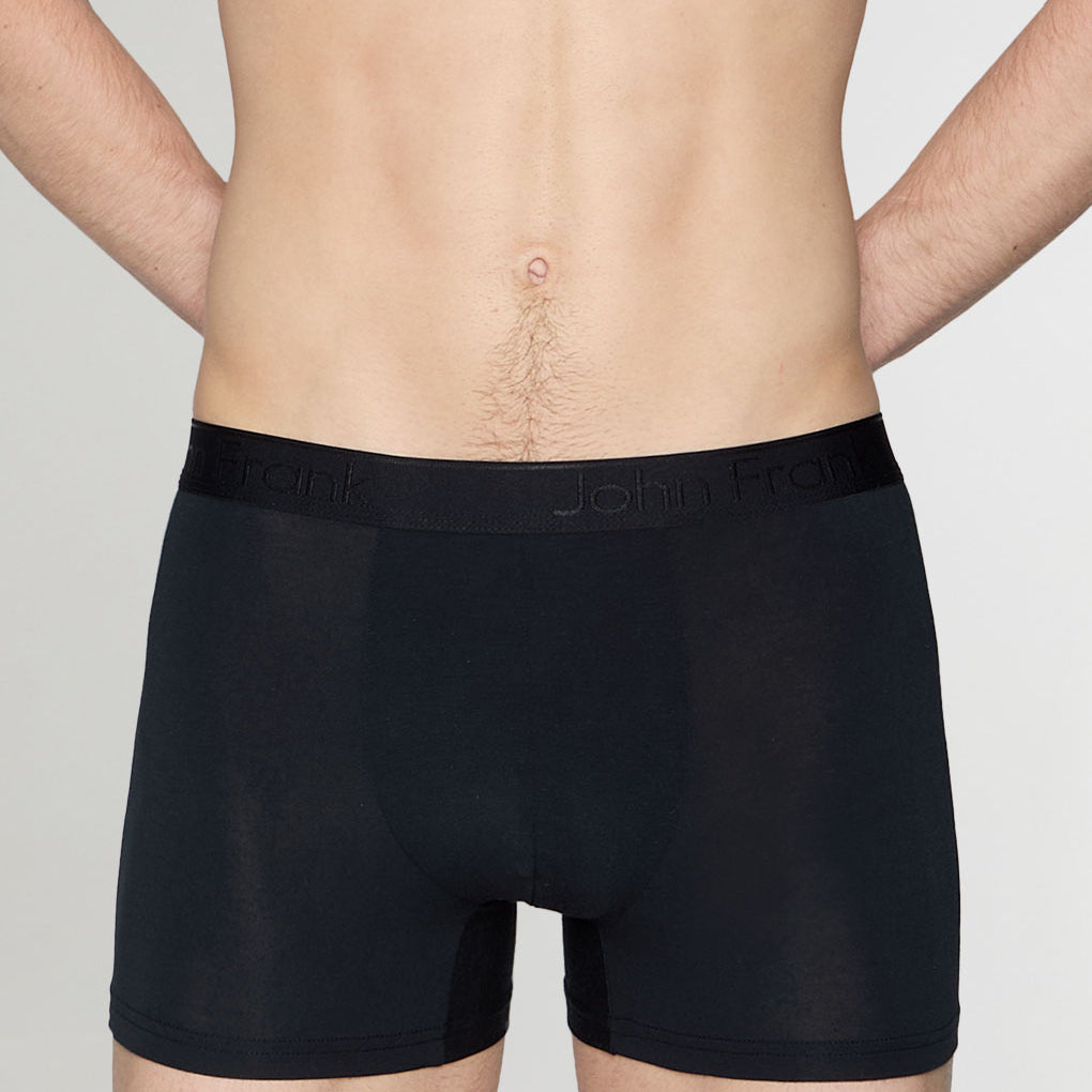 John Frank Natural Modal Trunk Black