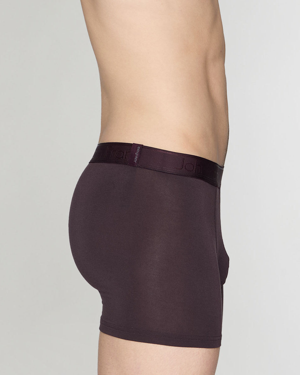John Frank Natural Modal Trunk Dark-purple