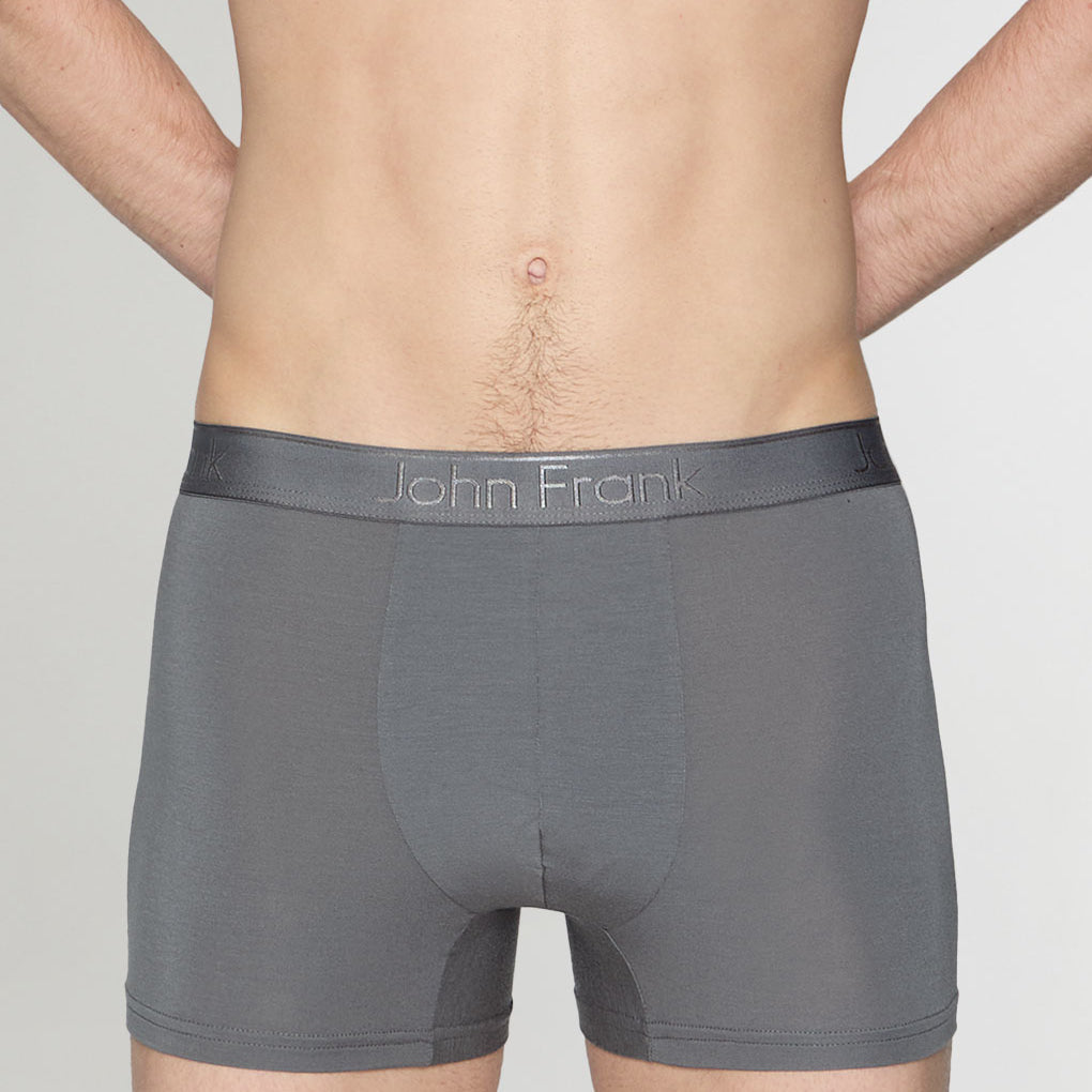 John Frank Natural Modal Trunk Grey