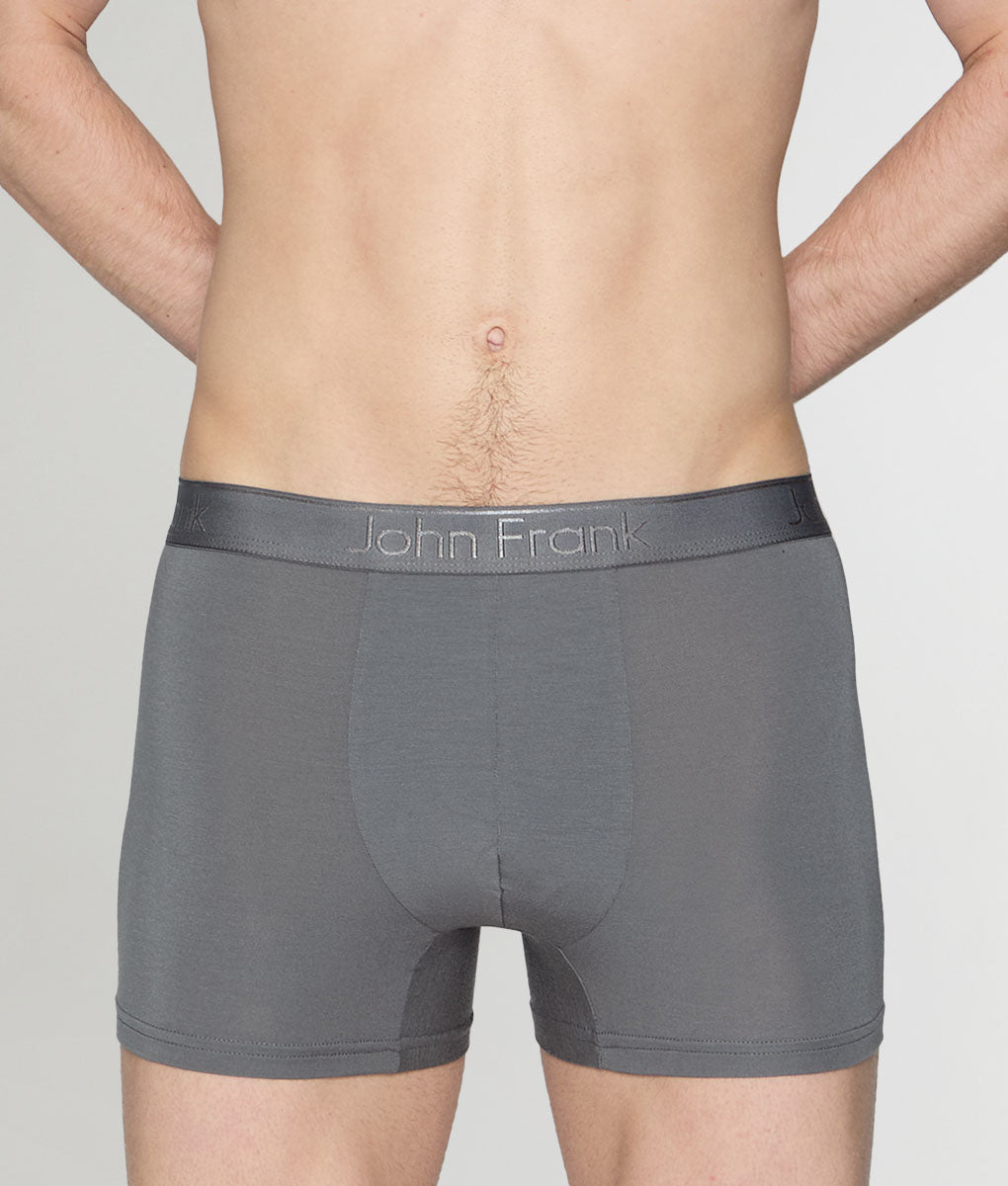 John Frank Natural Modal Trunk Grey
