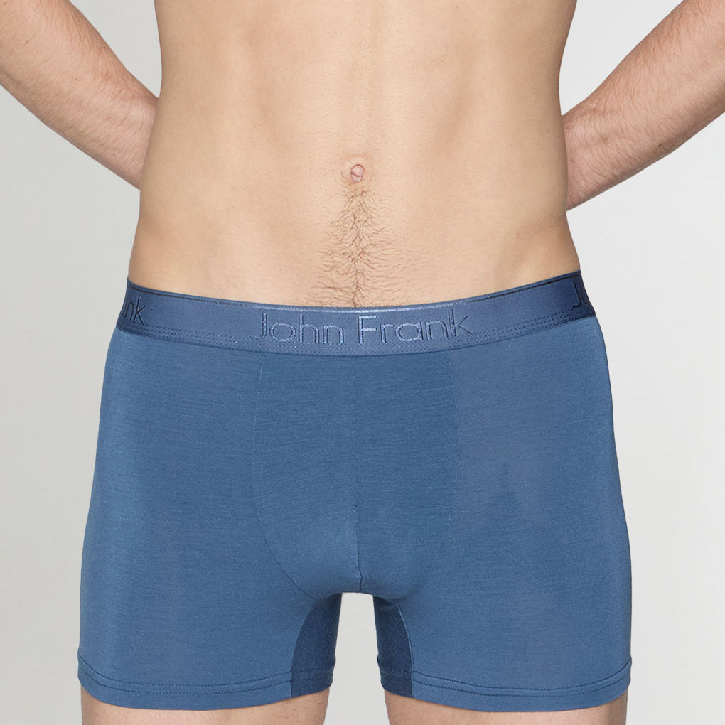 John Frank Natural Modal Trunk Indigo