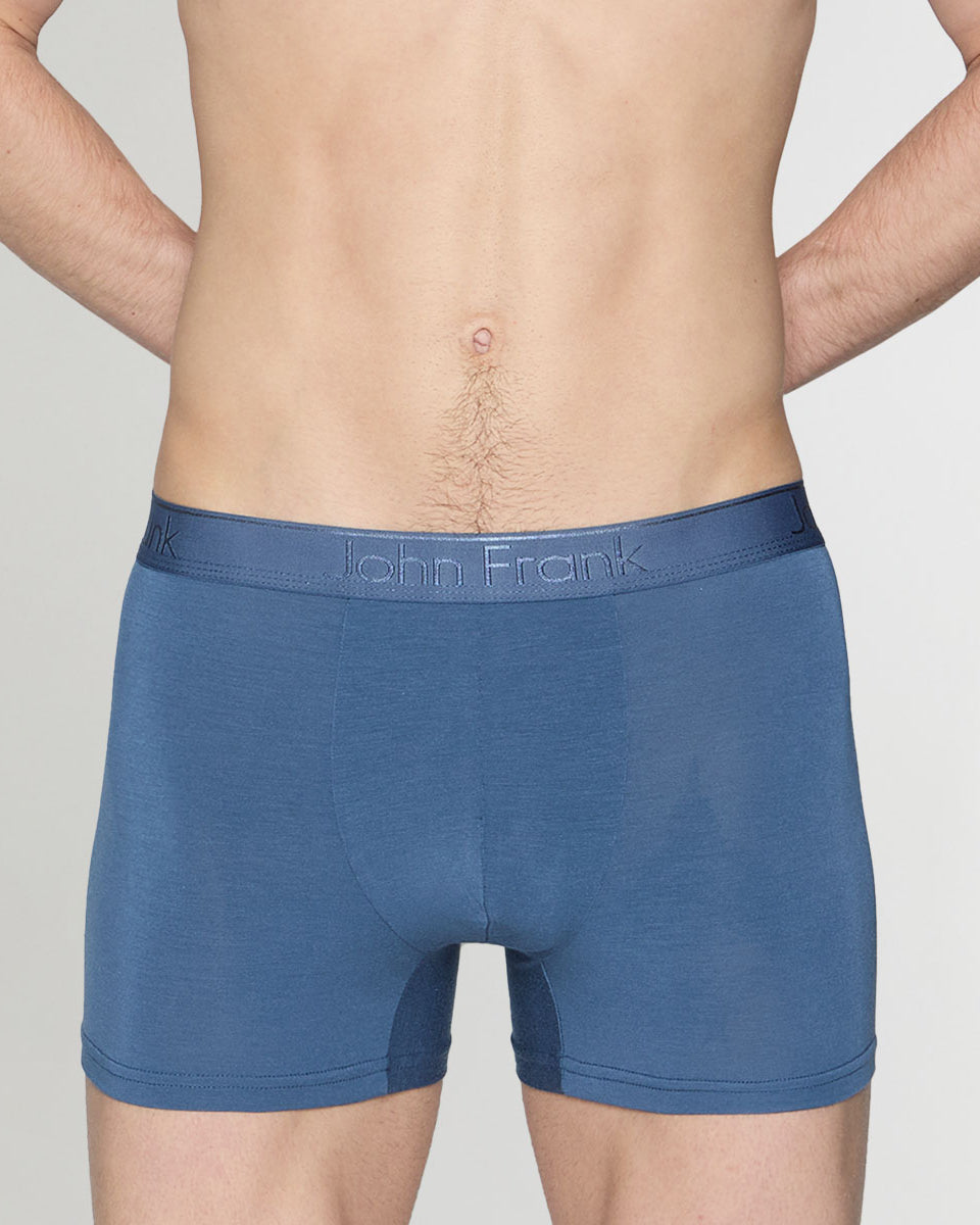 John Frank Natural Modal Trunk Indigo