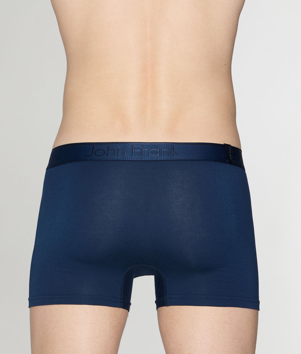 John Frank Natural Modal Trunk Navy