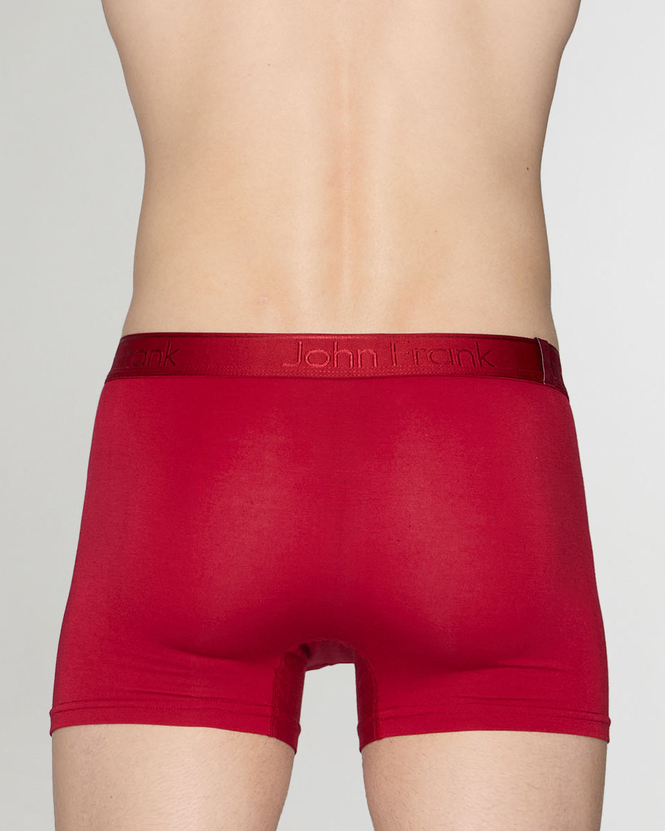 John Frank Natural Modal Trunk Red