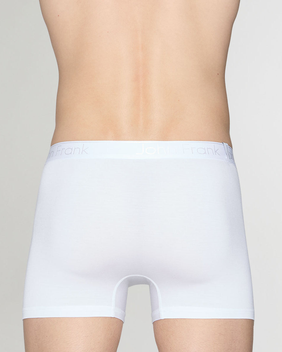 John Frank Natural Modal Trunk White