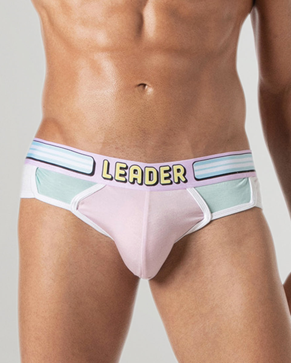 Leader Candy Brief Pink