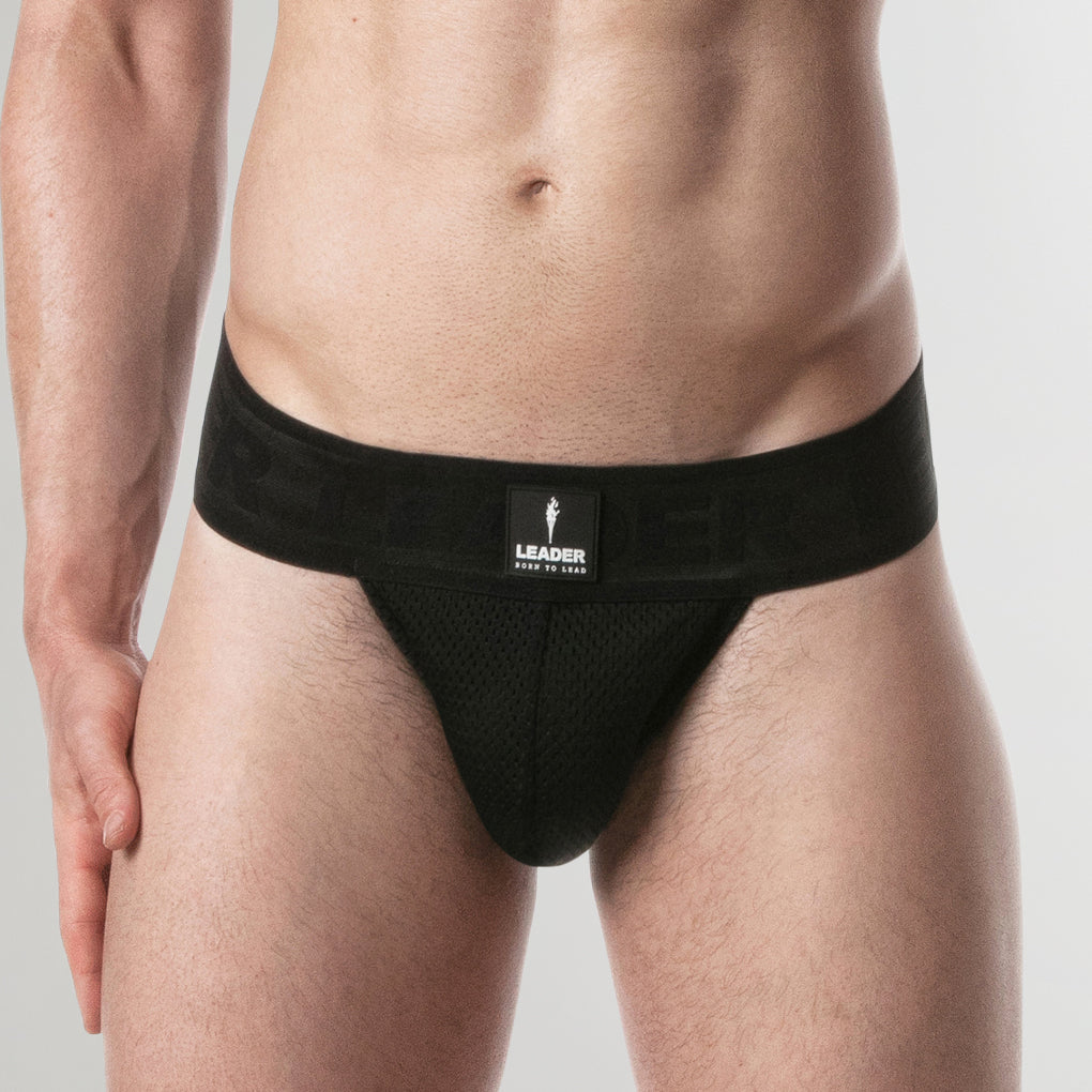 Leader Sports Mesh Jockstrap Leader Sports Mesh Jockstrap Black