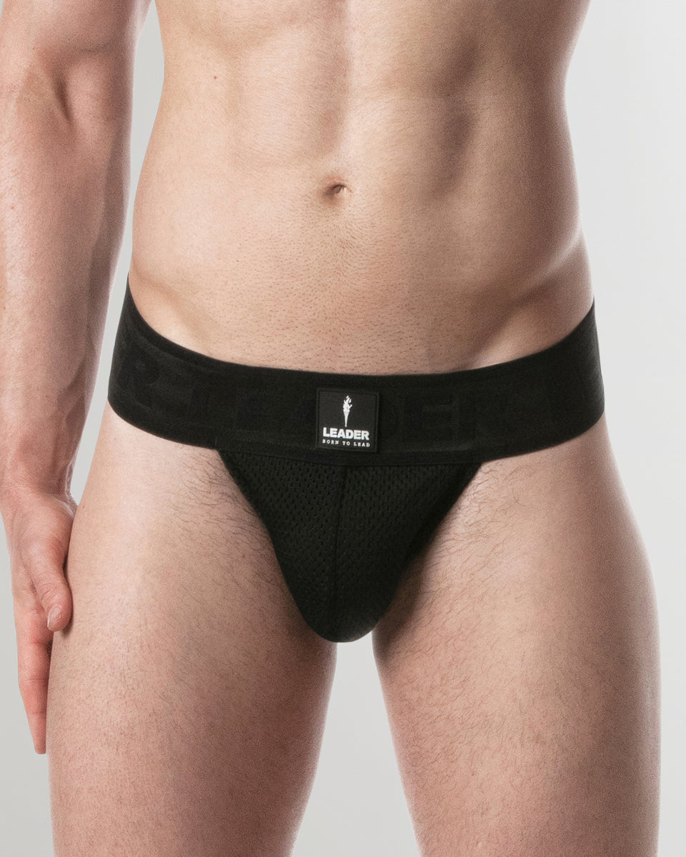 Leader Sports Mesh Jockstrap Leader Sports Mesh Jockstrap Black