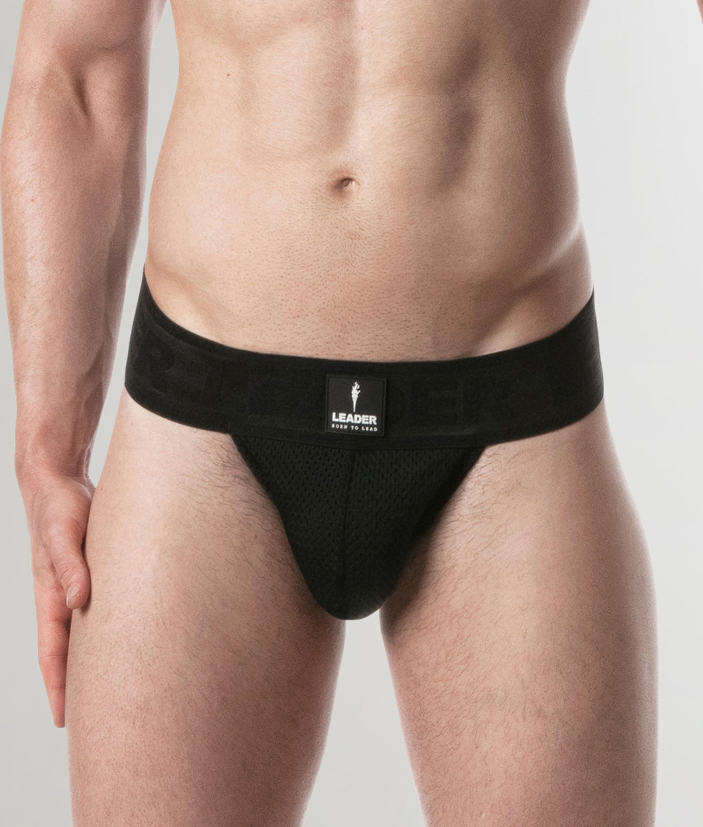 Leader Sports Mesh Jockstrap Leader Sports Mesh Jockstrap Black